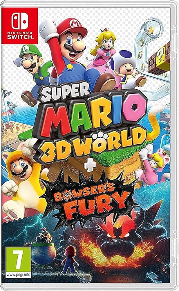 Super Mario 3D World + Bows Fury (Nintendo Switch) : Amazon.fr