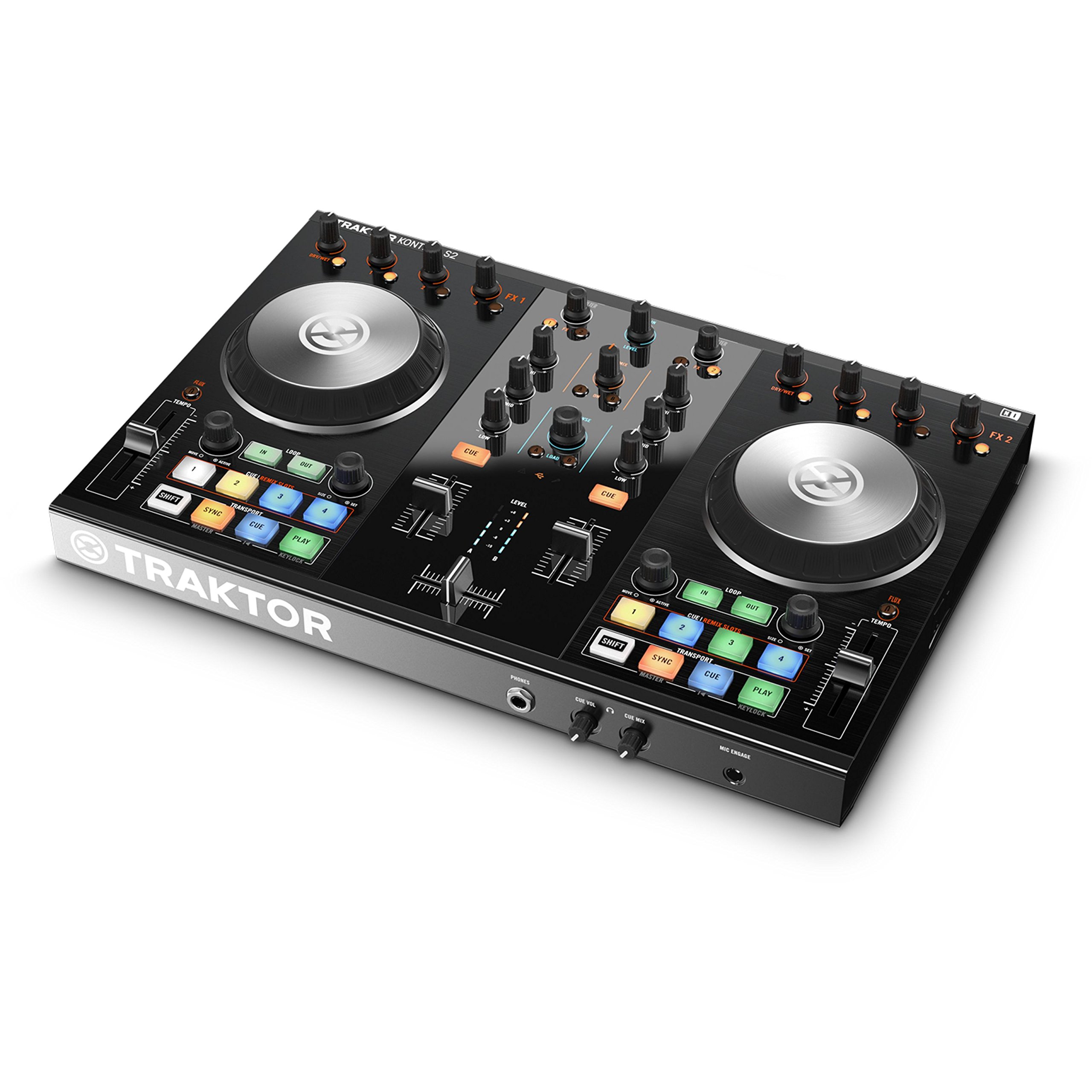 Amazon.co.jp: Native Instruments TRAKTOR KONTROL S2 MK2 2-Deck DJ