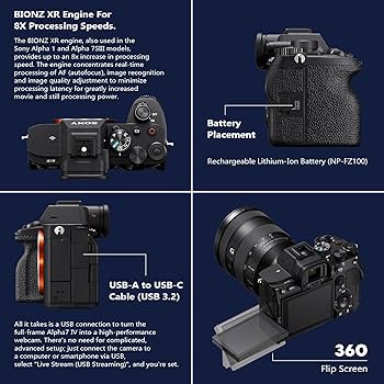 Amazon.com : Sony Alpha a7 IV Full Frame Mirrorless