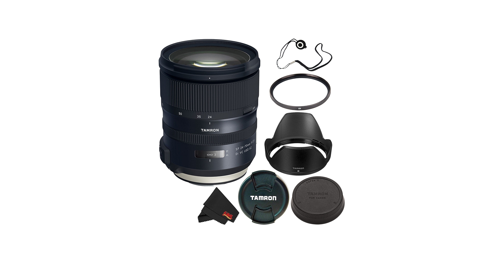 Amazon.com : 6Ave Tamron SP 24-70mm f/2.8 Di VC USD G2 Lens Canon