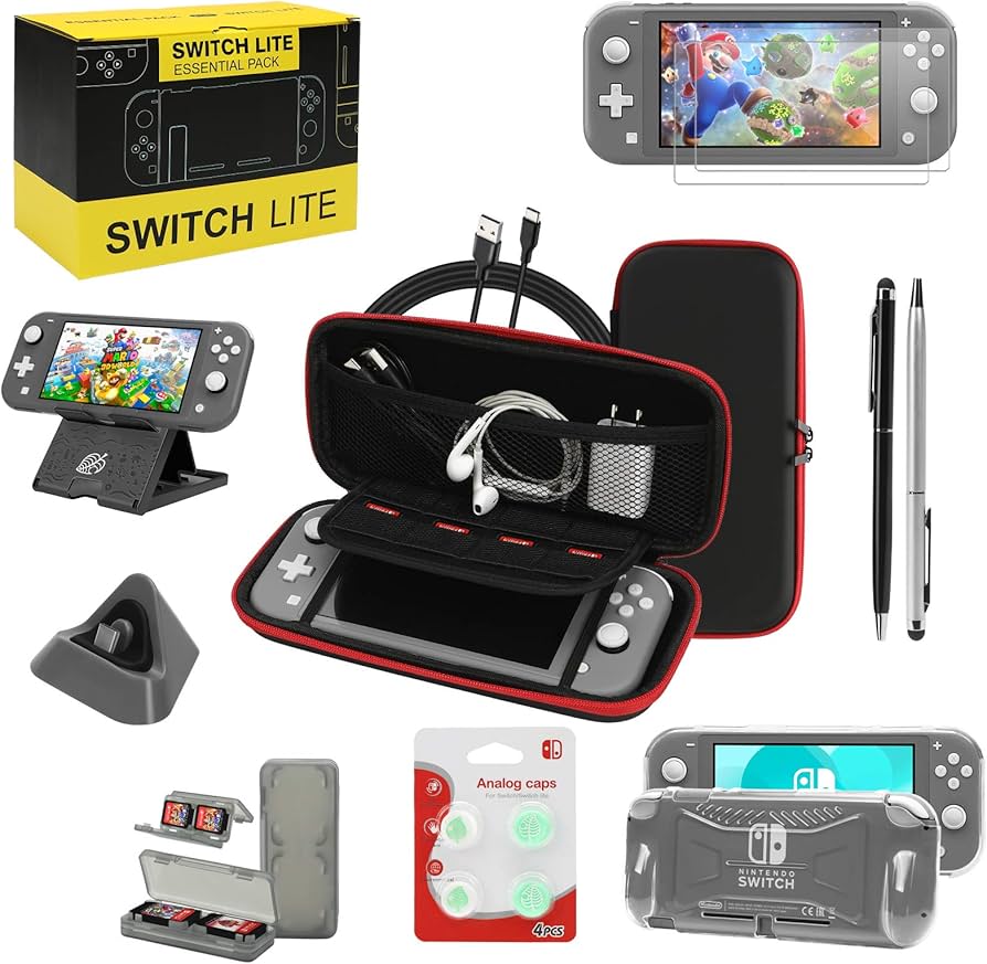Amazon.com: Switch Lite Accessories Bundle, Kit with Carrying Case