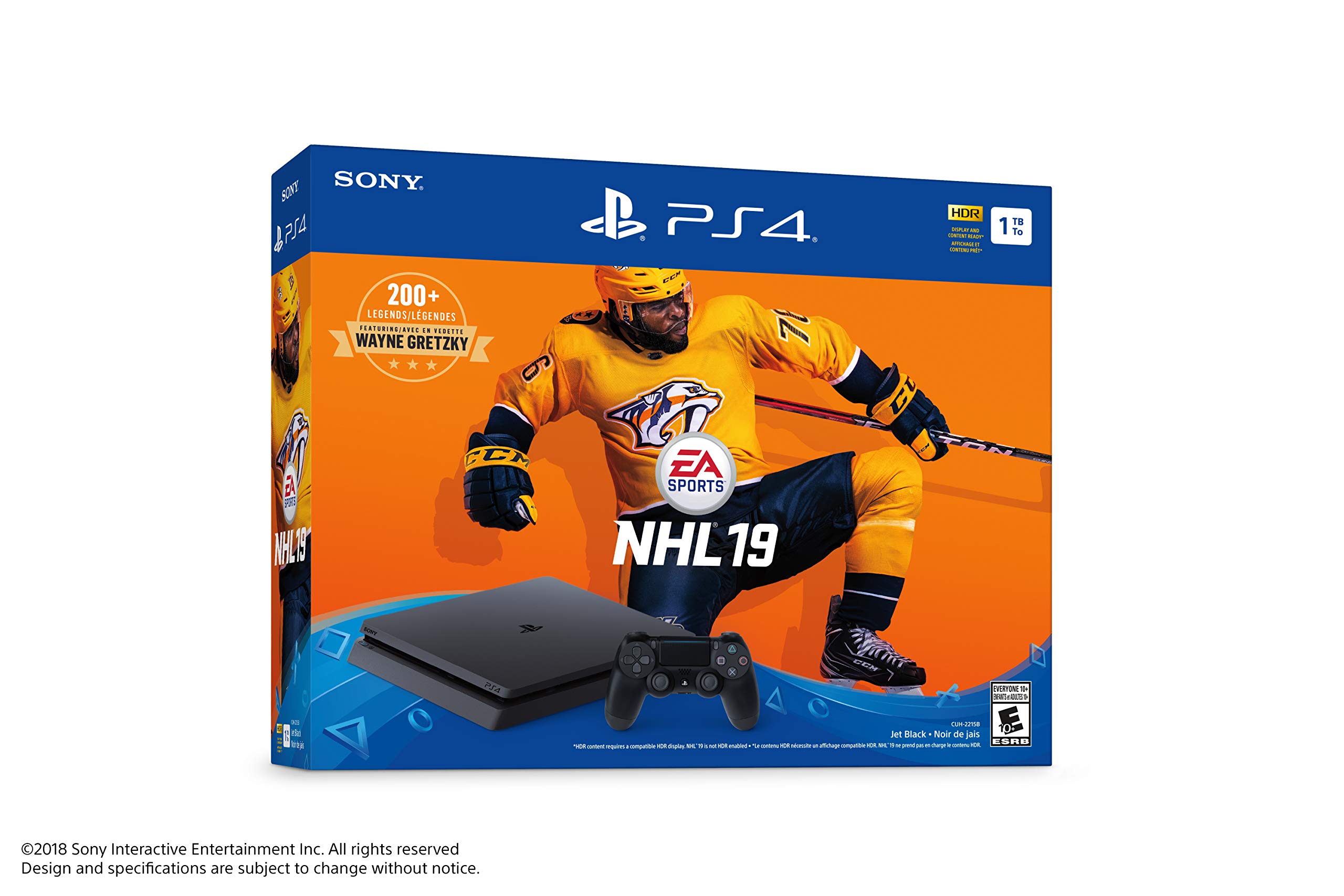 Amazon.com: Sony PlayStation 4 1TB Slim - NHL 19 Bundle Edition