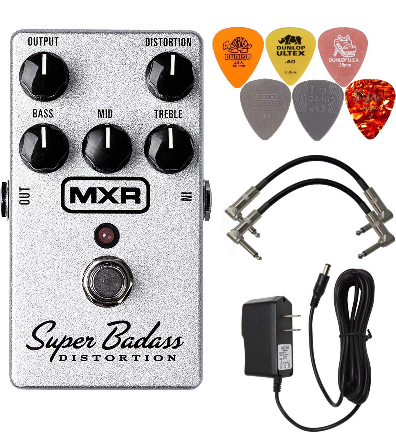 Amazon.com: MXR M75 Super Badass Distortion Guitar Effects Pedal