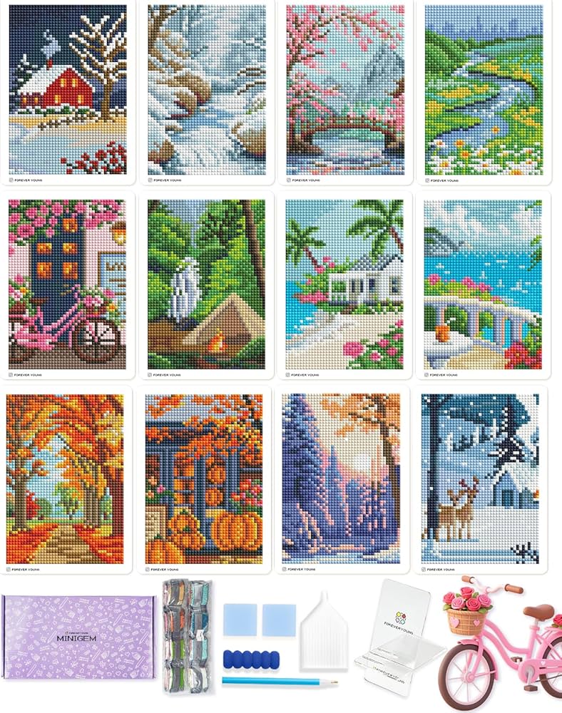 Amazon.co.jp: Foreveryoung Minigem スモールダイヤモンドアート