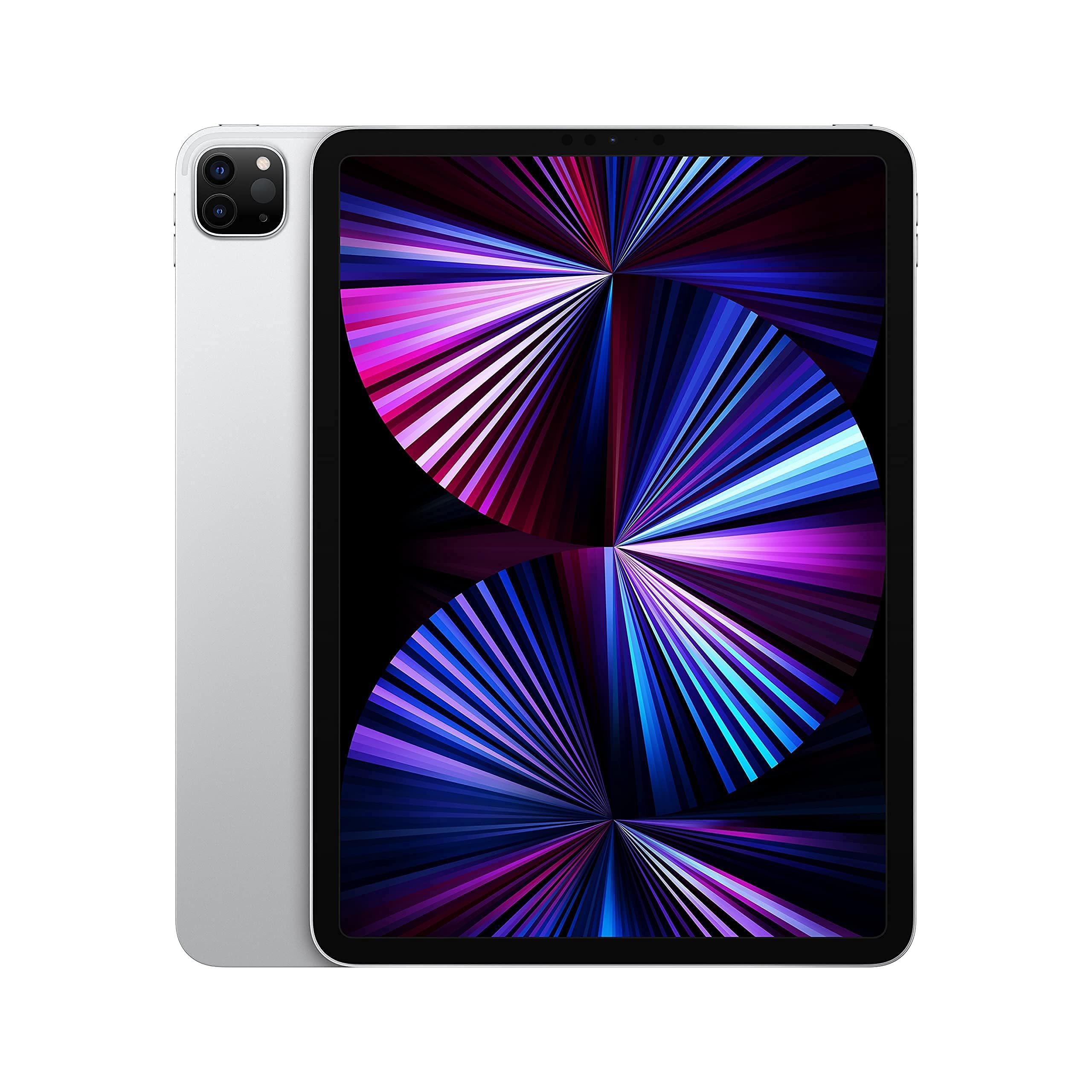 Amazon.com : Apple 2021 11-inch iPad Pro, Wi‐Fi, 256GB, Silver