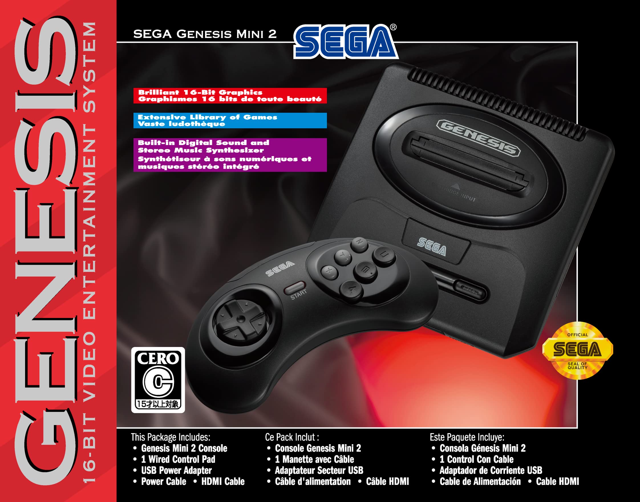 Amazon.co.jp: SEGA Genesis Mini 2 (セガ ジェネシス ミニ 2) : ゲーム