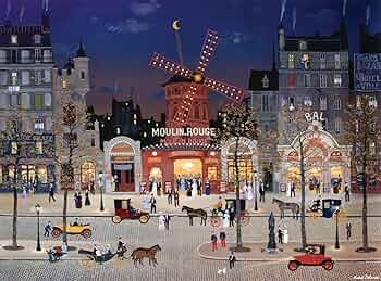 Amazon | Buffalo Games - ミシェル・ドラクロワ - ル・ムーラン