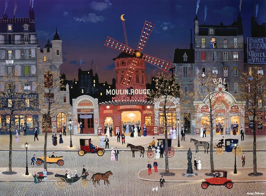 Amazon | Buffalo Games - ミシェル・ドラクロワ - ル・ムーラン