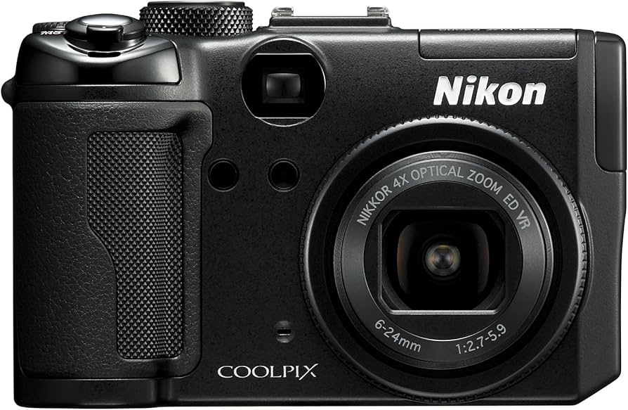 Amazon.com : NIKON COOLPIX P6000 BLACK : Point And Shoot Digital