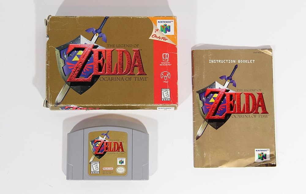 Amazon.com: The Legend of Zelda: Ocarina of Time : Nintendo 64