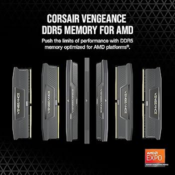 CORSAIR Vengeance DDR5 32GB (2x16GB) DDR5 6000MHz CL36 AMD Expo