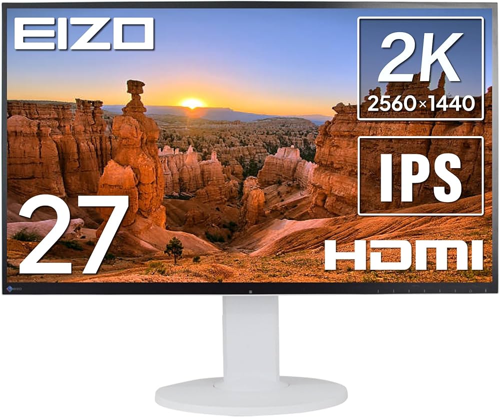 Amazon.co.jp: 【整備済み品】 EIZO FlexScan EV2750 27インチ カラー