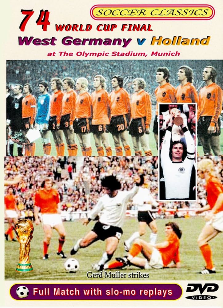 Amazon.co.jp: 1974西ドイツワールドカップ決勝西ドイツ対オランダ