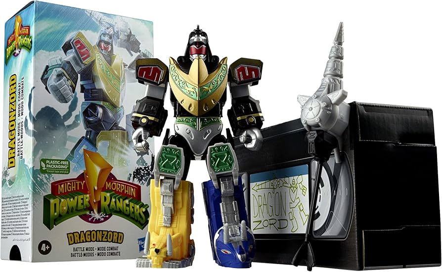 Amazon.com: Mighty Morphin Power Rangers Megazord 7 inch Classic