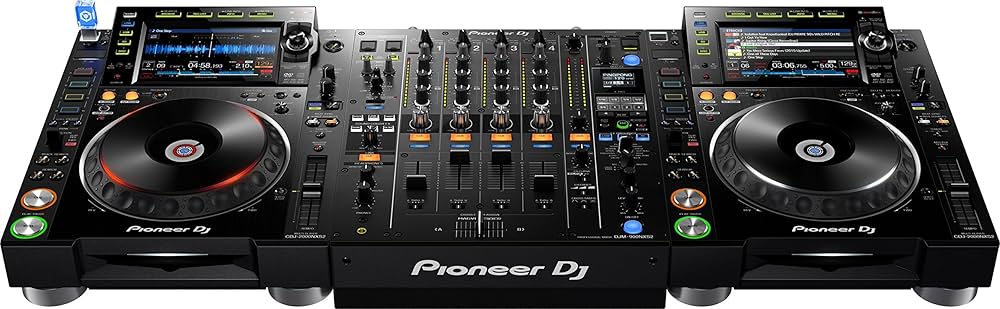 Pioneer DJ CDJ-2000 Professional DJ Multi-Player with DJM-900NXS2