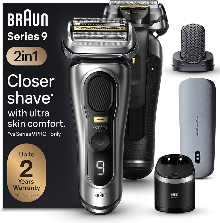 Amazon | Braun Series 9 PRO+ 電動シェーバー シェービングキット 5