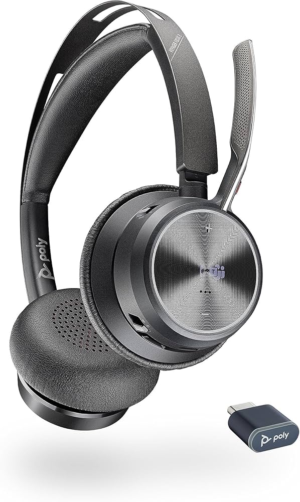 Amazon.com: Poly - Voyager Focus 2 UC USB-C Headset (Plantronics