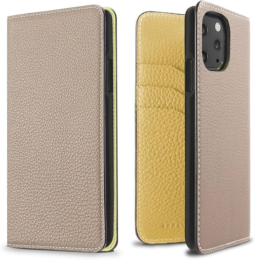 Amazon.co.jp: 【ボナベンチュラ】 ダイアリーケース [iPhone 11 Pro