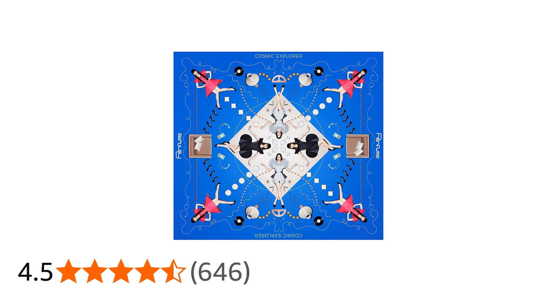 Amazon.co.jp: COSMIC EXPLORER(初回限定盤A)(2CD+Blu-ray) - Perfume