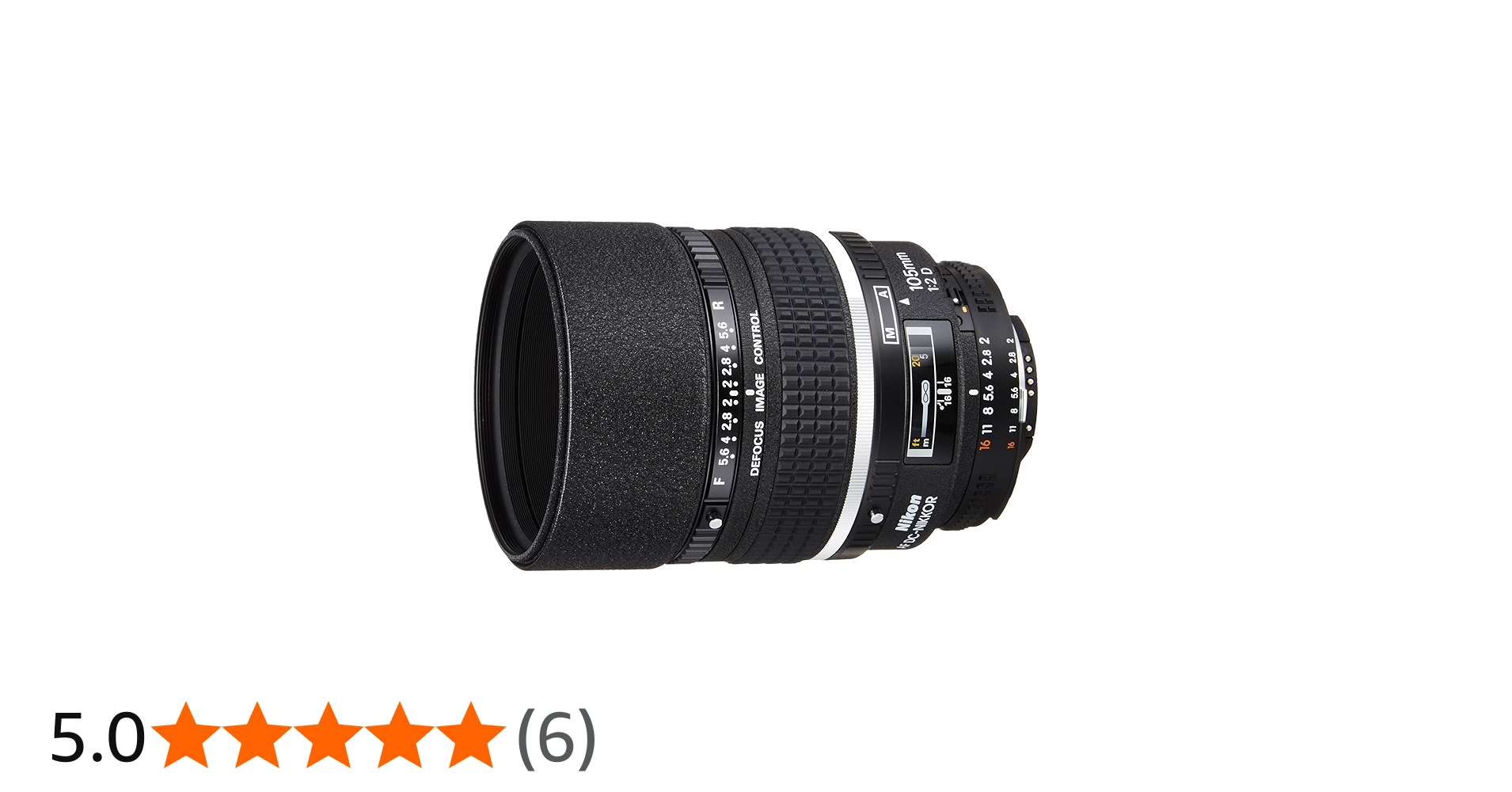 Amazon | Nikon 単焦点レンズ Ai AF DC Nikkor 105mm f/2D フルサイズ