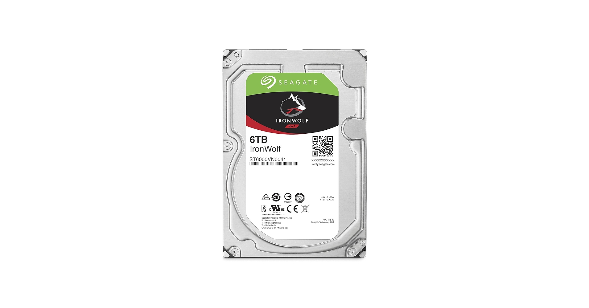 Amazon.com: Seagate 6TB IronWolf NAS SATA 6Gb/s NCQ 128MB Cache