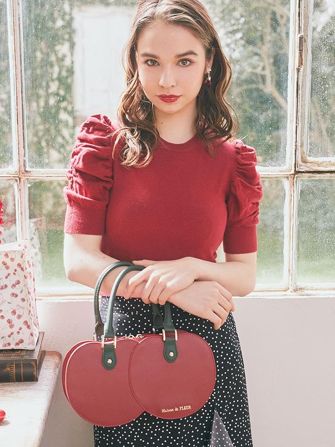 Amazon | [メゾン ド フルール] ショルダーバッグ チェリーショルダー