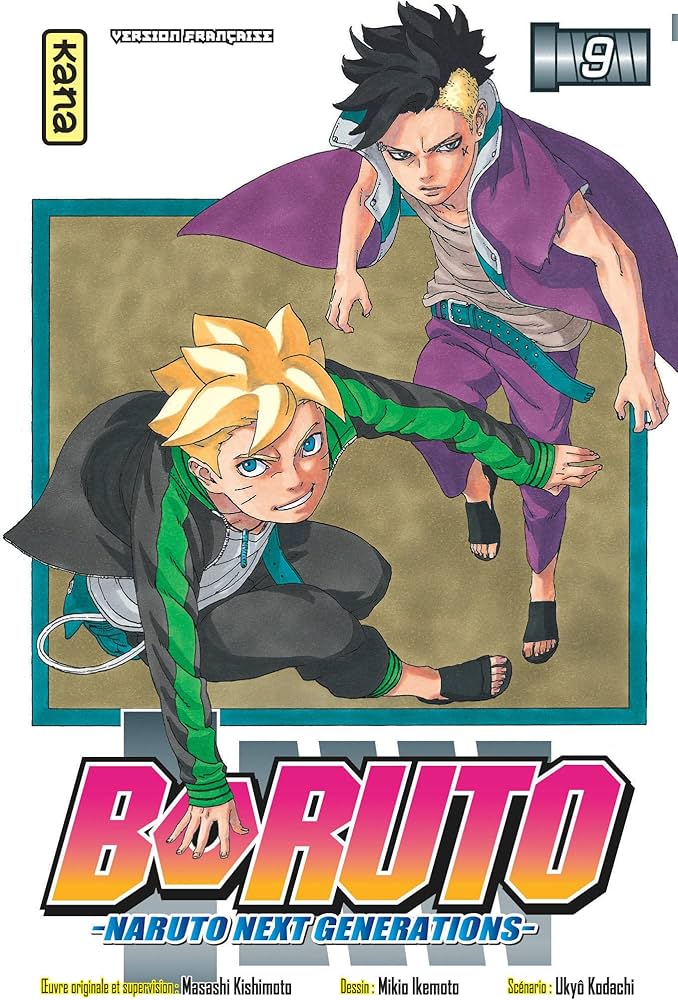 Amazon.com: Boruto - Naruto next generations - Tome 9