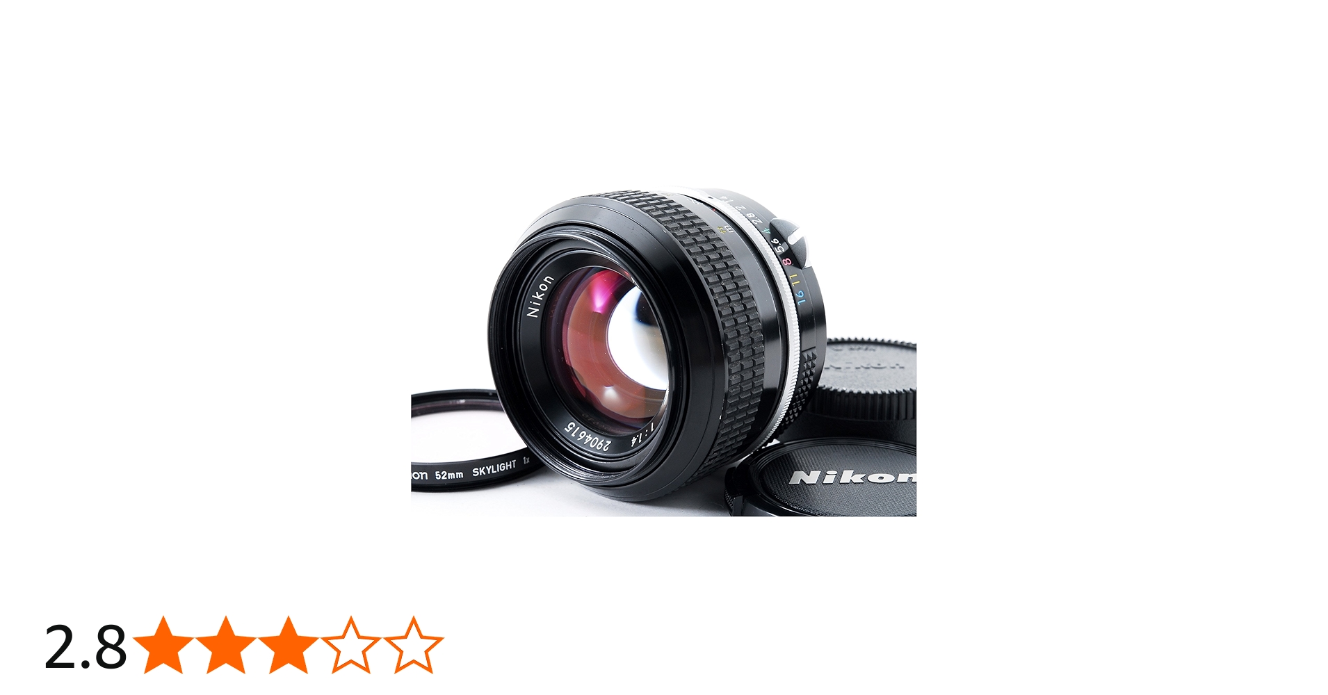 Amazon.co.jp: Nikon ニコン NIKKOR 50mm F1.4 単焦点 : 家電＆カメラ