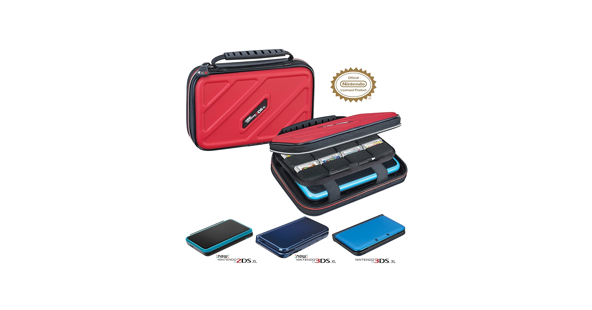 Amazon.com: Officially Licensed Hard Protective 3DS XL Carrying