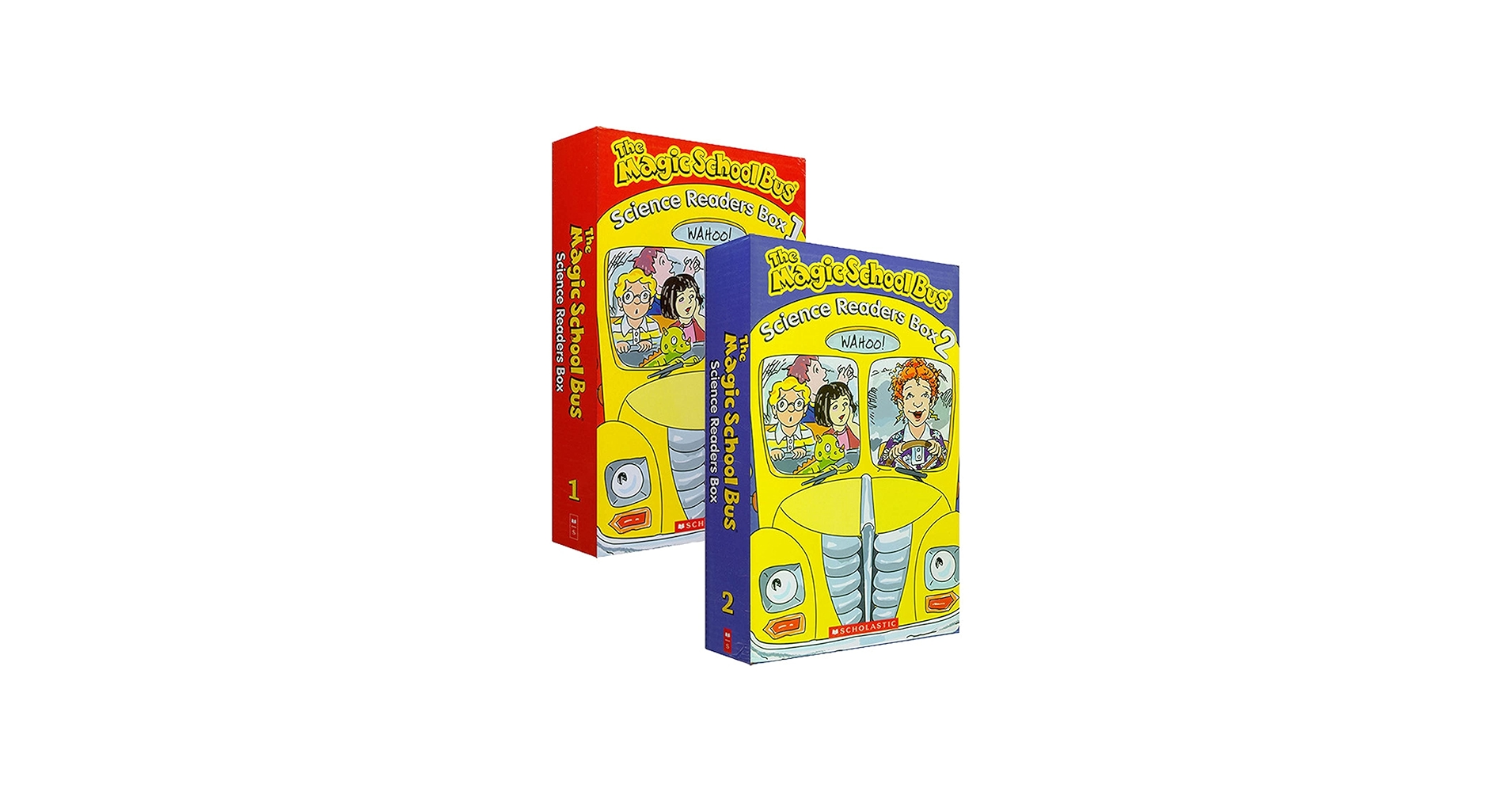 Magic School Bus 20 books box set, Science Reader Box 1 & 2