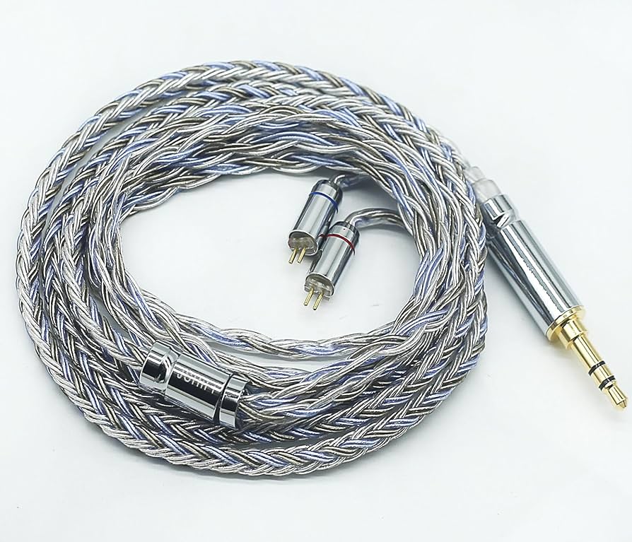 Amazon | 【JSHiFi-Warrior】2pin3.5mmリケーブル 16芯銀メッキ