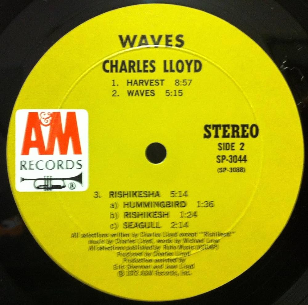 Amazon.com: CHARLES LLOYD WAVES vinyl record: CDs & Vinyl