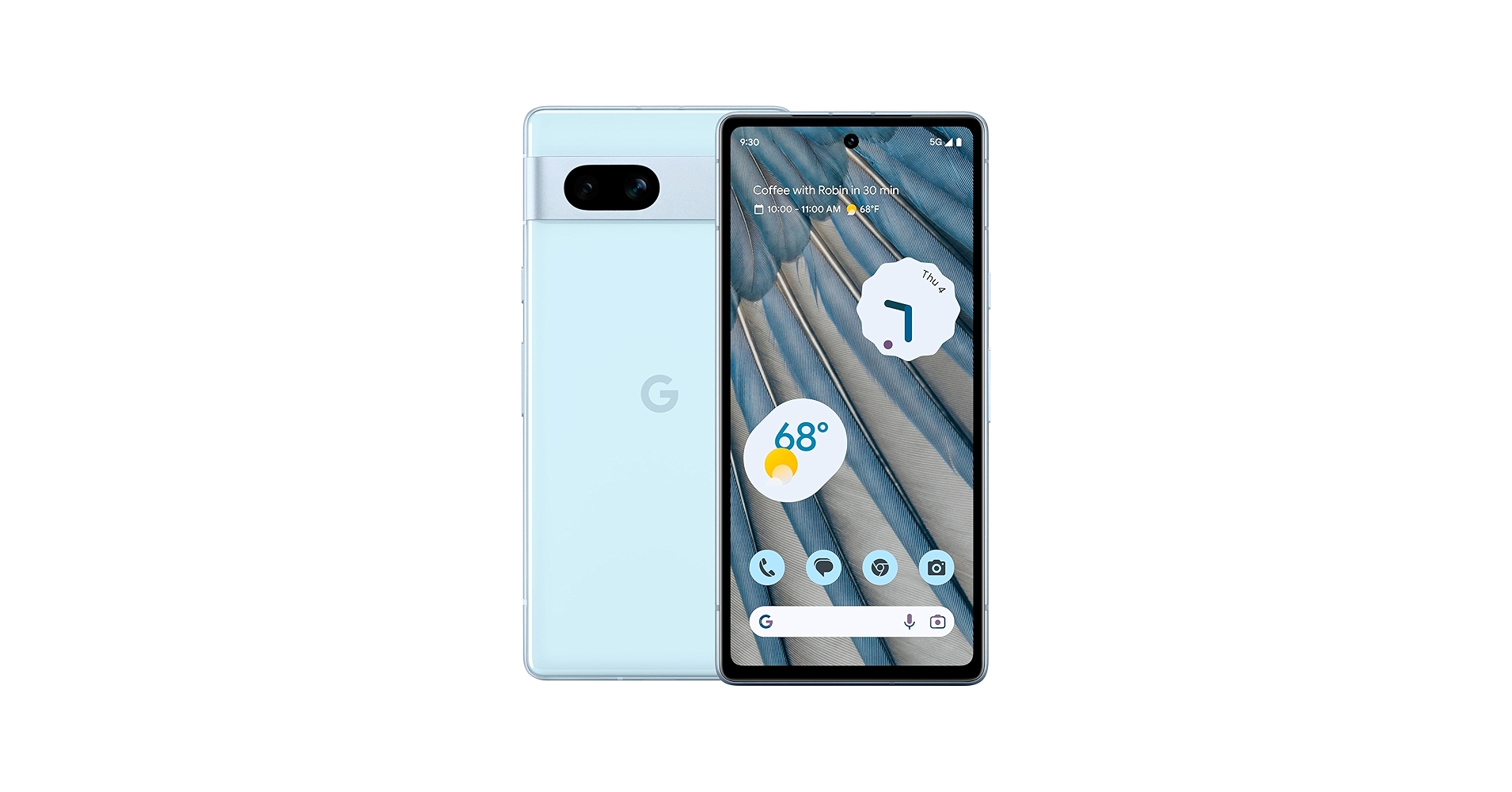 Amazon.com: Google Pixel 7a 5G, US Version, 128GB, Sea - T-Mobile