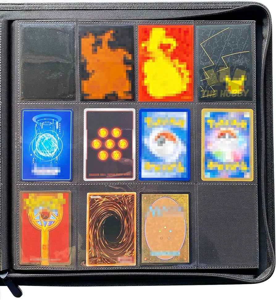 Amazon.com: The Hobby Lair Zippered Binder | Sideload 528 Cards