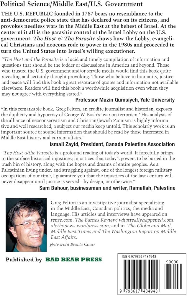 The Host & The Parasite: How Israel's Fifth Column Consumed