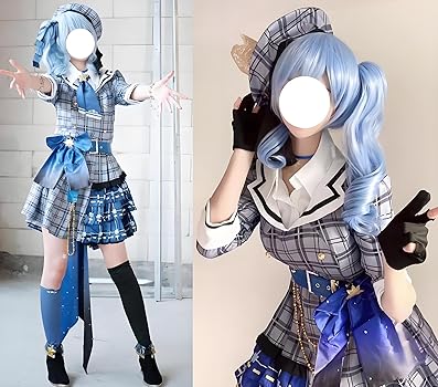 Amazon.co.jp: [PWPCOS]星街すいせい コスプレ VTuber バーチャル