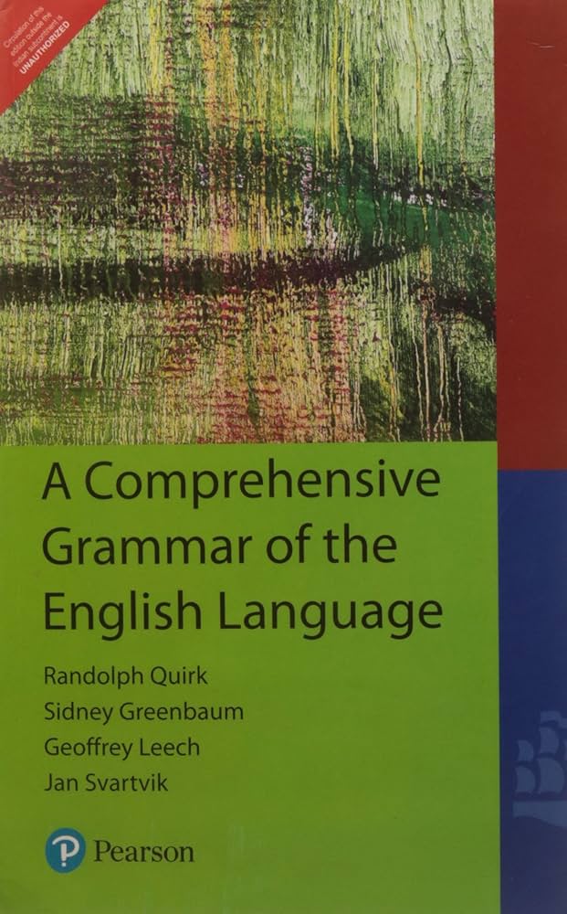 A Comprehensive Grammar Of The English Language: Quirk Svartvik