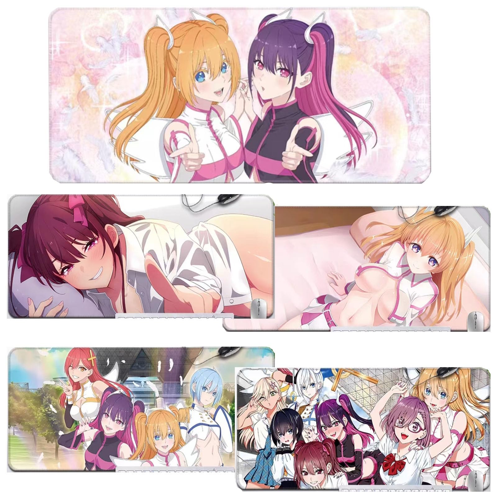 Amazon.co.jp: マウスパッド 2.5次元の誘惑 天乃リリサ 橘美花莉 乃愛