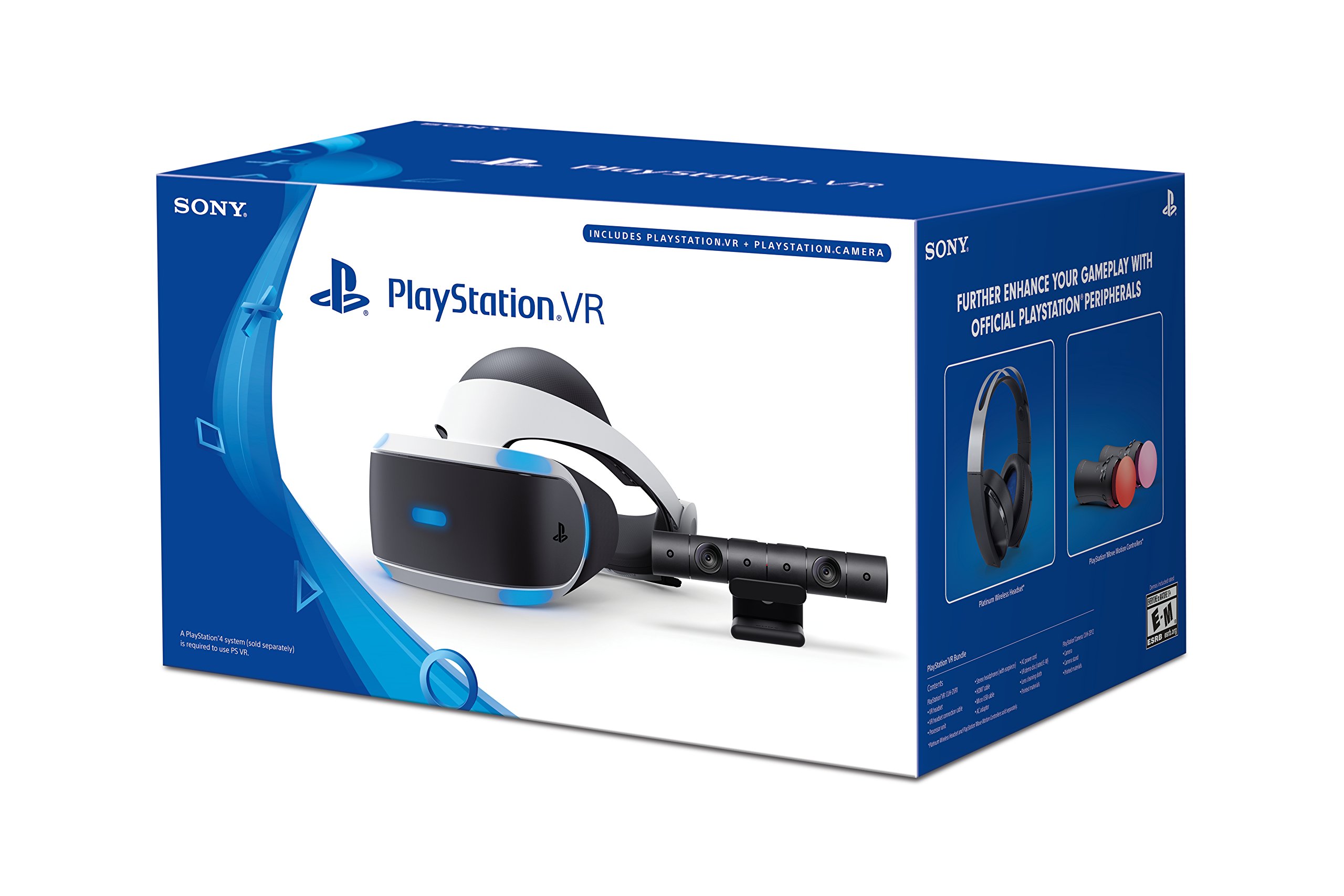 Amazon.com: Sony Computer Entertainment PSVR Headset Plus Camera