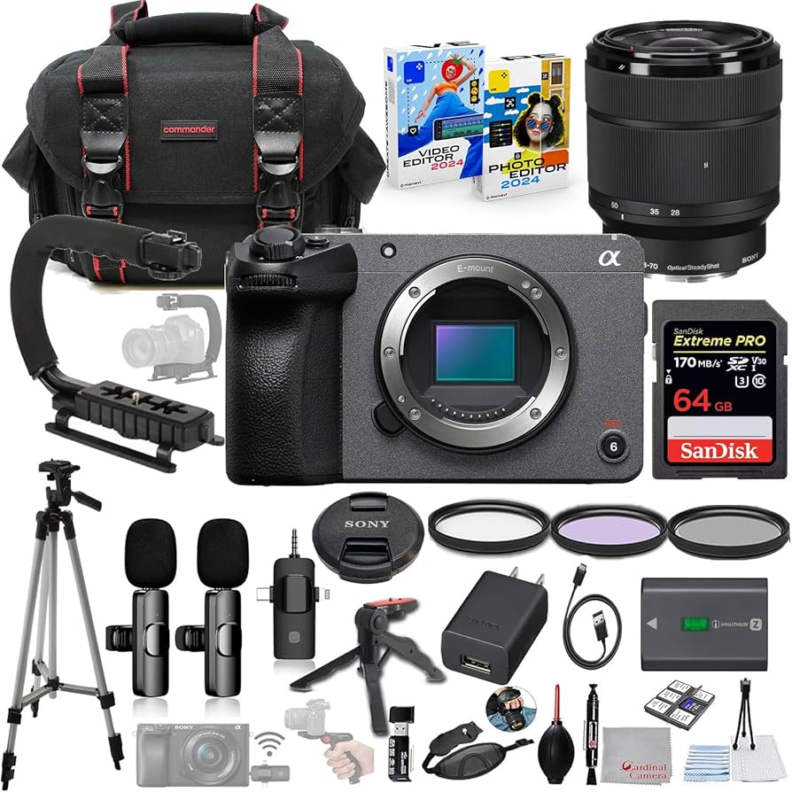 Amazon.com : Sony FX30 Full-Frame Cinema Camera with 28-70mm Lens