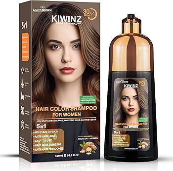 Amazon.com : Kiwinz Professional Hair Color Shampoo – 5 in 1 Hair