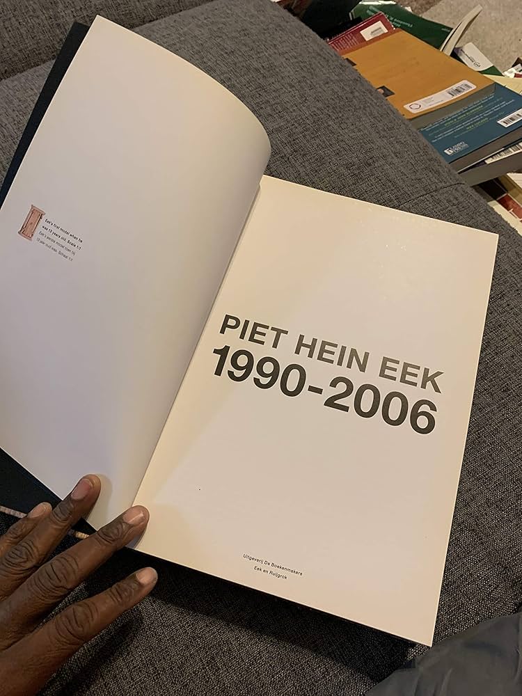 Boek: Piet Hein Eek 1990-2006: Max Fraser: 9789043908917: Amazon