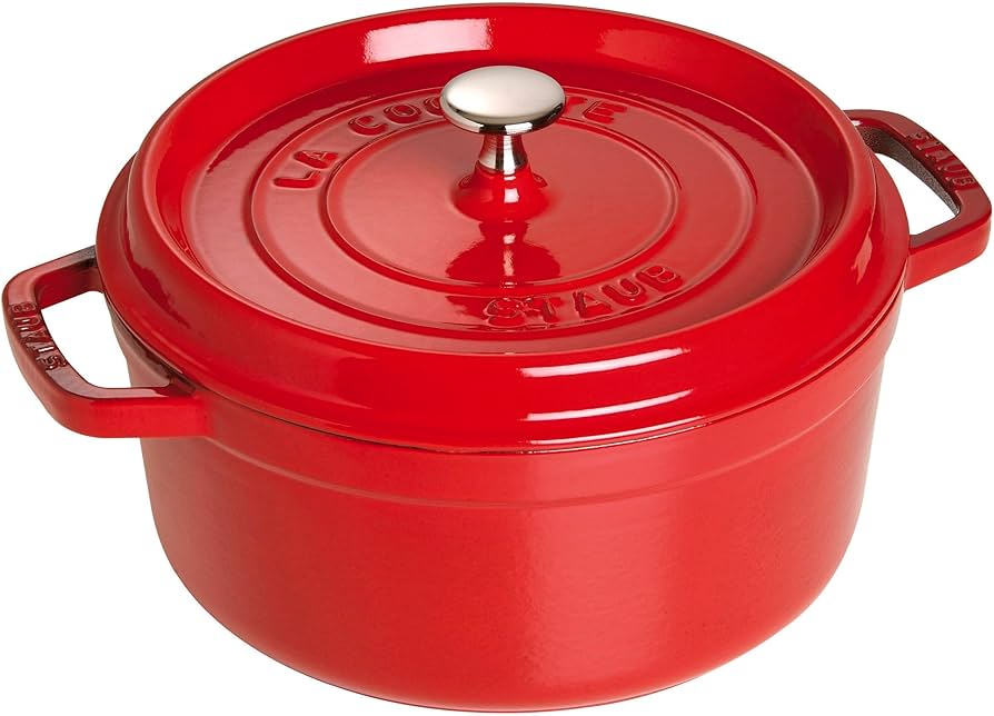 Amazon.co.jp: staub ストウブ 「 ピコ ココット ラウンド チェリー