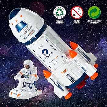 Amazon.co.jp: Wbzle 集中力 フォーカス ロケットおもちゃ ロケット船