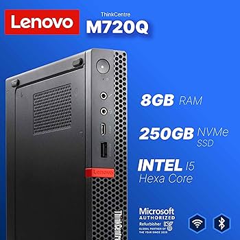 Amazon.com: Lenovo M720Q ThinkCentre Mini PC | Windows 11 Pro