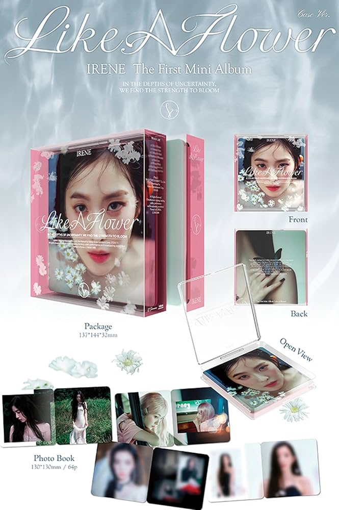 Amazon.com: Red Velvet IRENE Like A Flower 1st Mini Album (Case
