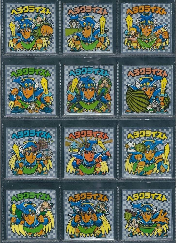 Amazon.co.jp: 旧ビックリマン シール アイス版 第7弾 ヘッド