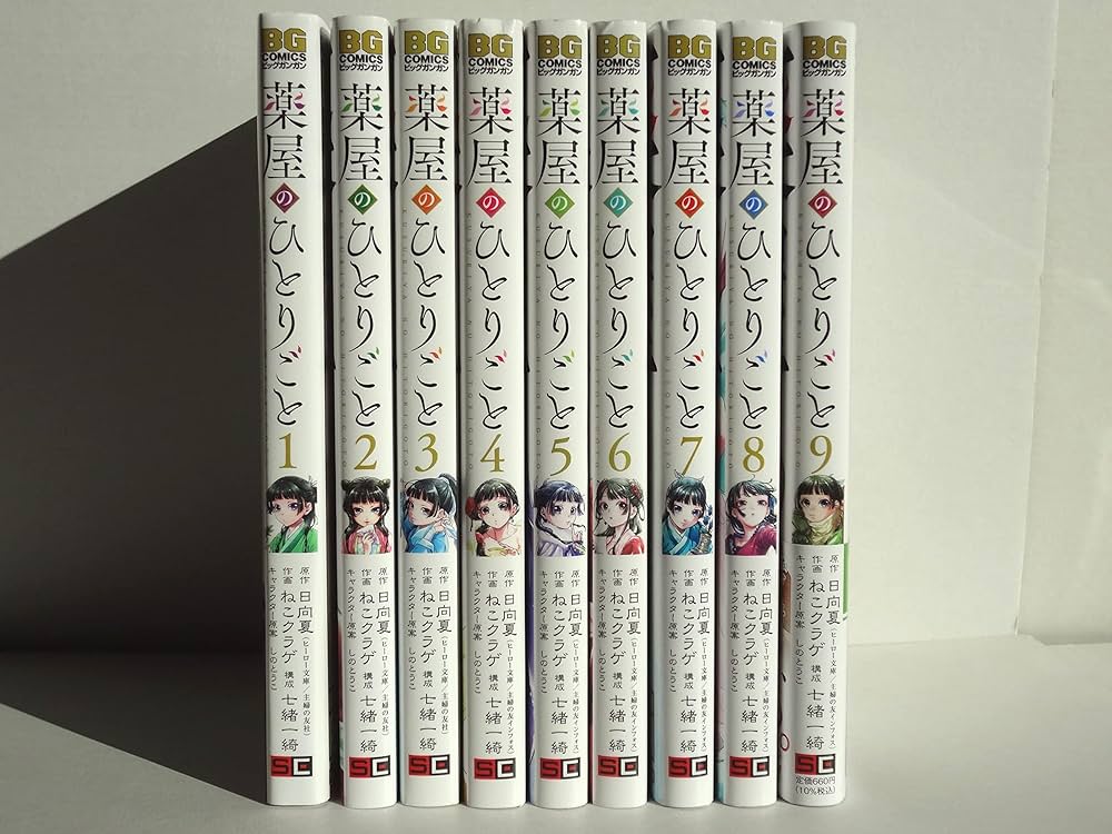 美品】薬屋のひとりごと 全巻セット 1〜19巻 薬屋のひとりごと 全巻