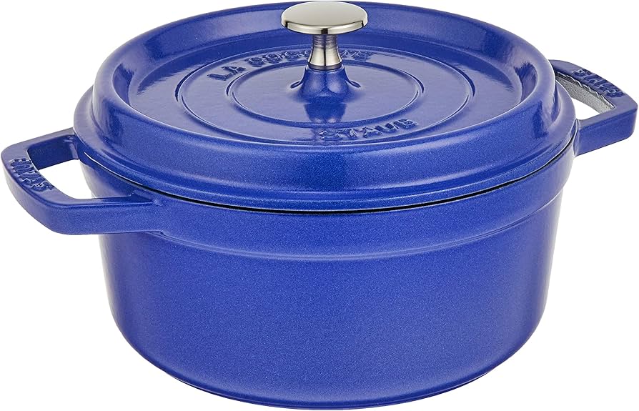 Amazon｜staub ストウブ 「 ピコ ココット ラウンド ブルーベリー 22cm
