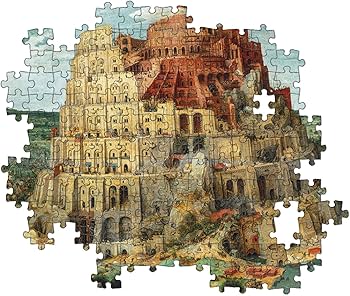 Amazon.com: Clementoni 1500 el. The Tower of Babel [Puzzle] : Toys